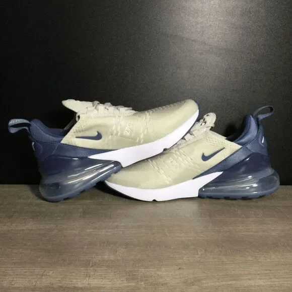 Nike Air Max 270 Light Bone Diffused Blue White Shoe FQ8783-072 Women's Size 8.5 - Picture 4 of 6